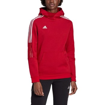 Textil Ženy Teplákové bundy adidas Originals adidas Tiro 21 Sweat Hoodie Červená