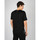 Textil Muži Trička s krátkým rukávem Les Hommes LKT144 740U | Relaxed Fit Lyocell T-Shirt Černá