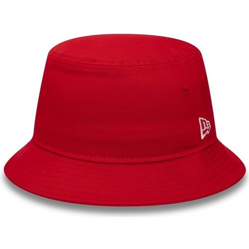 Textilní doplňky Čepice New-Era Essential Bucket Hat Červená