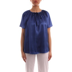 Textil Ženy Halenky / Blůzy Manila Grace C026SU Modrá