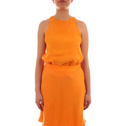 Textil Ženy Halenky / Blůzy Calvin Klein Jeans K20K203789 Oranžová