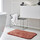 Bydlení Koupelnová rohož Today Tapis de Bain Teufte 80/50 Polyester TODAY Essential Terracotta Terakotová