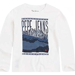 Textil Chlapecké Mikiny Pepe jeans  Bílá