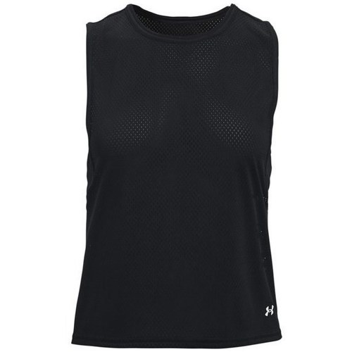 Textil Ženy Trička s krátkým rukávem Under Armour Koszulka Damska Muscle Msh Tank Black Černá