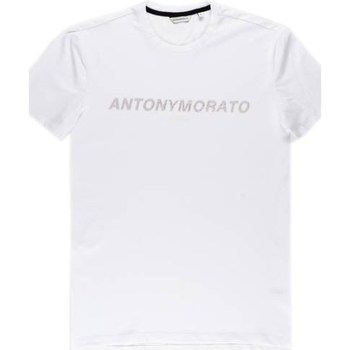 Textil Muži Trička s krátkým rukávem Antony Morato MMKS019311000 Bílá