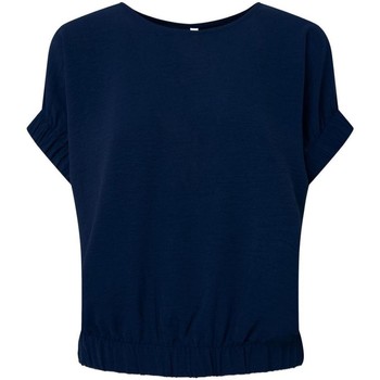 Textil Ženy Trička s krátkým rukávem Pepe jeans  Modrá