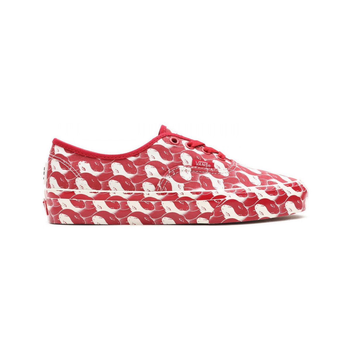 Boty Skejťácké boty Vans Authentic Červená