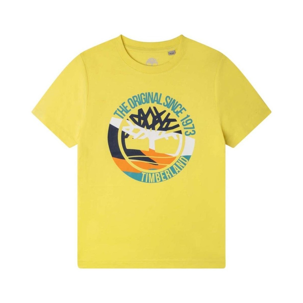 Textil Chlapecké Trička s krátkým rukávem Timberland  Žlutá