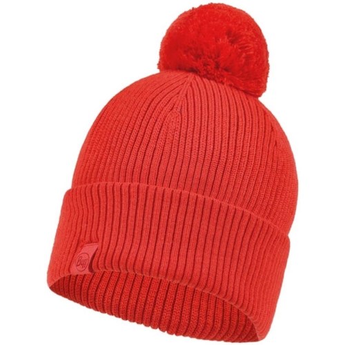 Textilní doplňky Čepice Buff Tim Merino Hat Beanie Červená