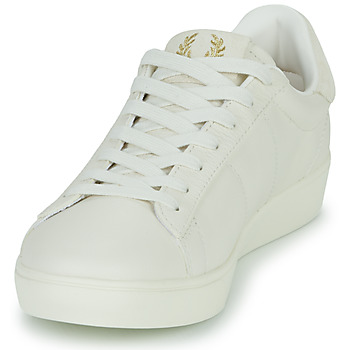 Fred Perry SPENCER TUMBLED LEATHER Béžová