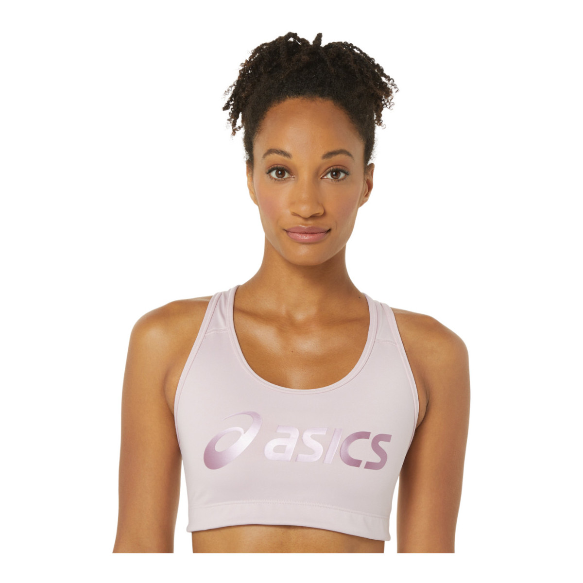 Textil Ženy Sportovní podprsenky Asics Sakura  Logo Bra Růžová