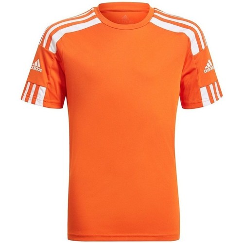 Textil Chlapecké Trička s krátkým rukávem adidas Originals Squadra 21 Jersey Oranžová