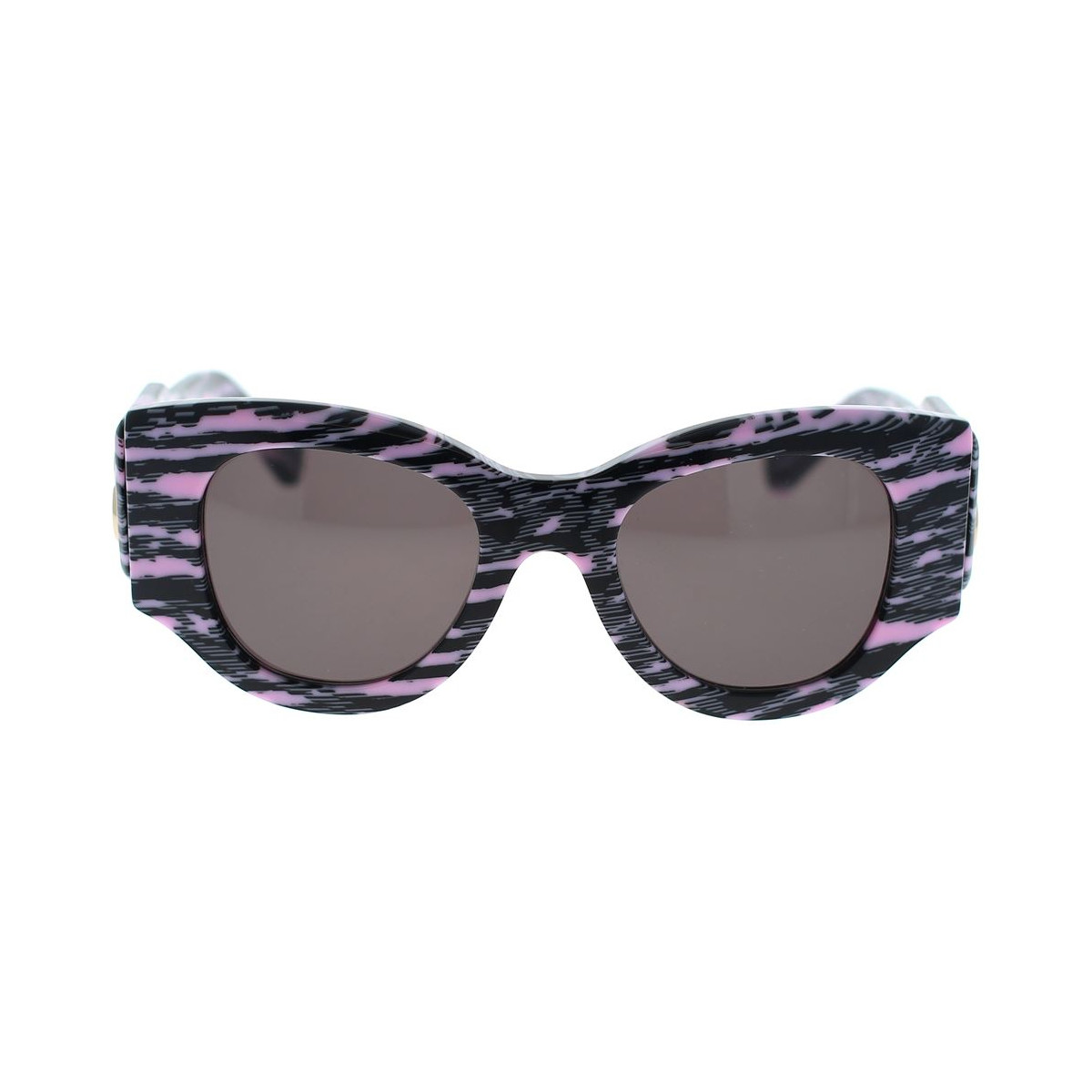 Hodinky & Bižuterie Ženy sluneční brýle Balenciaga Occhiali da Sole  BB0070S 004 Růžová