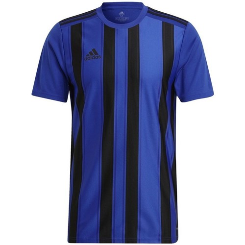 Textil Muži Trička s krátkým rukávem adidas Originals Striped 21 Modré, Černé