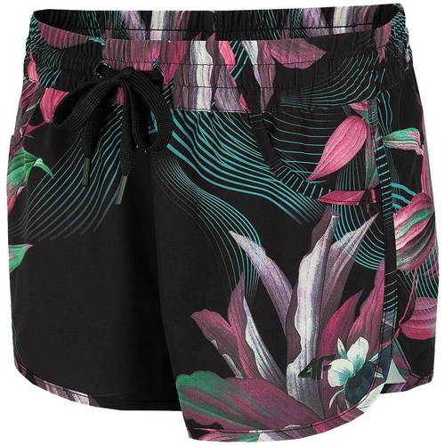 Textil Ženy Tříčtvrteční kalhoty 4F SKDT002 Růžové, Černé, Zelené