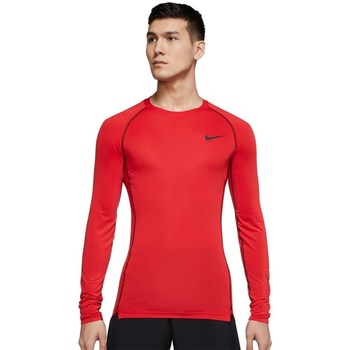 Textil Muži Trička s krátkým rukávem Nike Pro Compression Červená