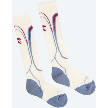 Spodní prádlo Ženy Ponožky Lorpen Wmns Ski Midweight Merino Smmw Socks Bílá