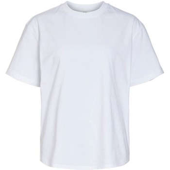 Textil Ženy Mikiny Object Fifi T-Shirt - Bright White Bílá