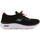 Boty Ženy Fitness / Training Skechers Hyper Burst GoWalk Sneakers 124585-BKMT Černá