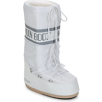Moon Boot CLASSIC Bílá / Stříbrná       