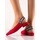 Boty Ženy Lodičky Goodin Krásné  lodičky červené dámské na plochém podpatku 