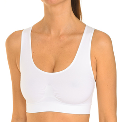 Spodní prádlo Ženy Sportovní podprsenky Intimidea 110590-BIANCO Bílá