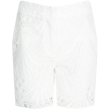 Textil Ženy Kraťasy / Bermudy Pinko 1V10MZ Y7N1 | Adulare Shorts Bílá