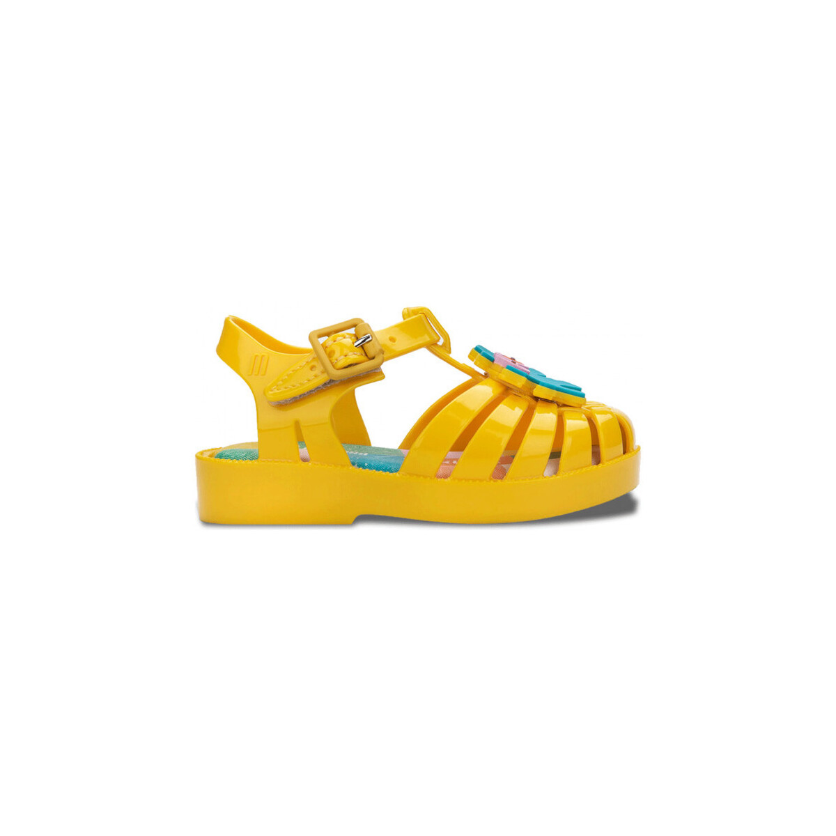 Boty Děti Sandály Melissa MINI  Possession + Fábula B - Yellow Žlutá