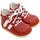 Boty Dívčí Bačkůrky pro miminka Pegres 1090 červené dětské capáčky Červená