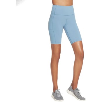 Textil Ženy Tříčtvrteční kalhoty Skechers Go Walk High Waisted Bike Short Modrá