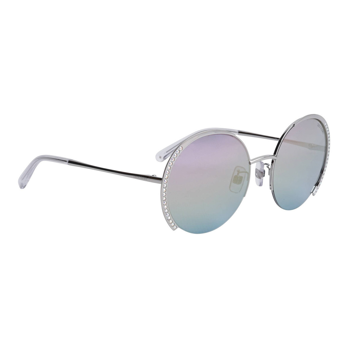 Hodinky & Bižuterie Ženy sluneční brýle Swarovski SK0280-16Z Stříbrná       