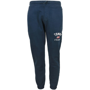 Textil Muži Kalhoty Tommy Hilfiger Washed Logo Sweatpant Modrá