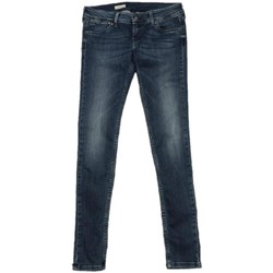Textil Dívčí Rifle skinny Pepe jeans  Modrá