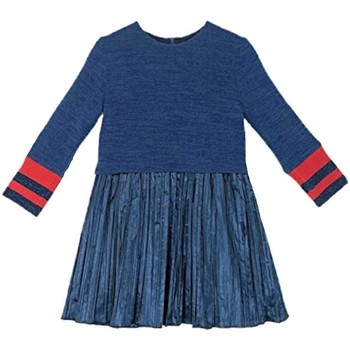Textil Dívčí Krátké šaty Villalobos  Modrá