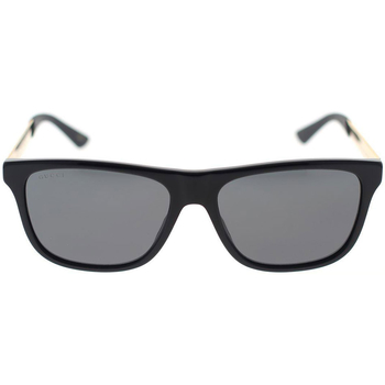 Hodinky & Bižuterie sluneční brýle Gucci Occhiali da Sole  GG0687S 001 Černá