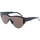 Hodinky & Bižuterie sluneční brýle Balenciaga Occhiali da Sole  BB0004S 001 Černá
