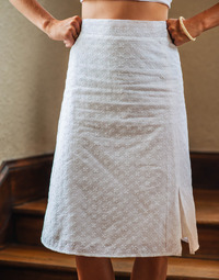 Textil Ženy Sukně Céleste MARGOT Bílá