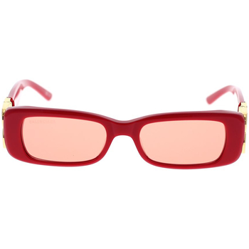 Hodinky & Bižuterie Ženy sluneční brýle Balenciaga Occhiali da Sole  BB0096S 003 Červená