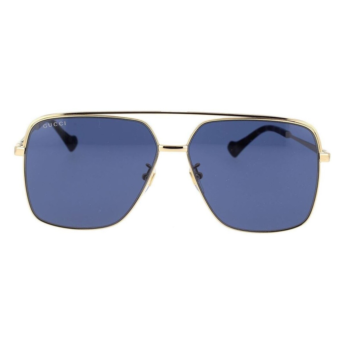 Hodinky & Bižuterie Muži sluneční brýle Gucci Occhiali da Sole  GG1099SA 002 Zlatá