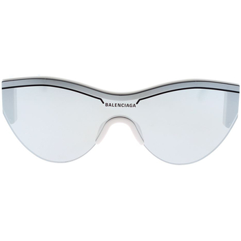 Hodinky & Bižuterie Ženy sluneční brýle Balenciaga Occhiali da Sole  BB0004S 005 Bílá