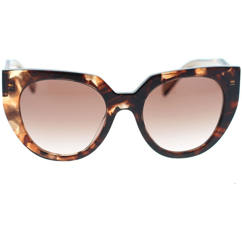 Hodinky & Bižuterie sluneční brýle Prada Occhiali da Sole  PR14WS 01R0A6 Hnědá