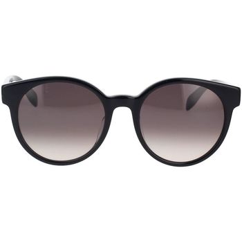 Hodinky & Bižuterie Ženy sluneční brýle McQ Alexander McQueen Occhiali da Sole  AM0349SA 001 Černá