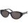 Hodinky & Bižuterie Ženy sluneční brýle Balenciaga Occhiali da Sole  BB0209SA 001 Černá