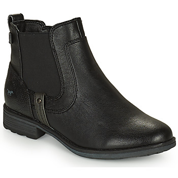 Boty Ženy Kotníkové boty Mustang 1265522-9 Černá
