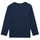 Textil Chlapecké Trička s dlouhými rukávy Emporio Armani EA7 6LBT54-BJ02Z-1554 Tmavě modrá