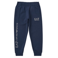 Textil Chlapecké Teplákové kalhoty Emporio Armani EA7 6LBP59-BJEXZ-1554 Tmavě modrá