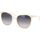 Hodinky & Bižuterie Ženy sluneční brýle Gucci Occhiali da Sole  con Catena GG1076S 003 Bílá