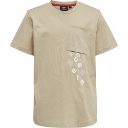 Textil Děti Trička s krátkým rukávem hummel T-shirt enfant  hmlMarcel Hnědá