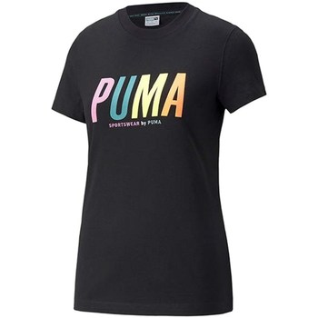 Textil Ženy Trička s krátkým rukávem Puma Swxp Graphic Černá