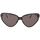 Hodinky & Bižuterie Ženy sluneční brýle Balenciaga Occhiali da Sole  BB0191S 001 Černá